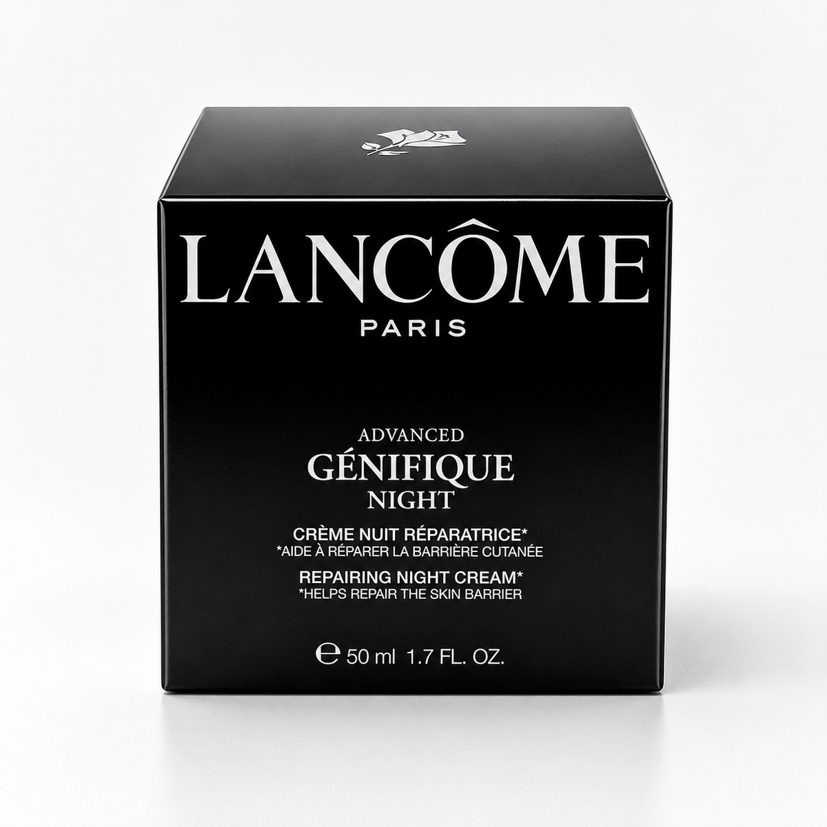 Lancôme Advanced Génifique Repairing Night Cream 1.7 oz / 50ml – Overnight Hydrating & Anti-Aging Face Cream – New & Sealed