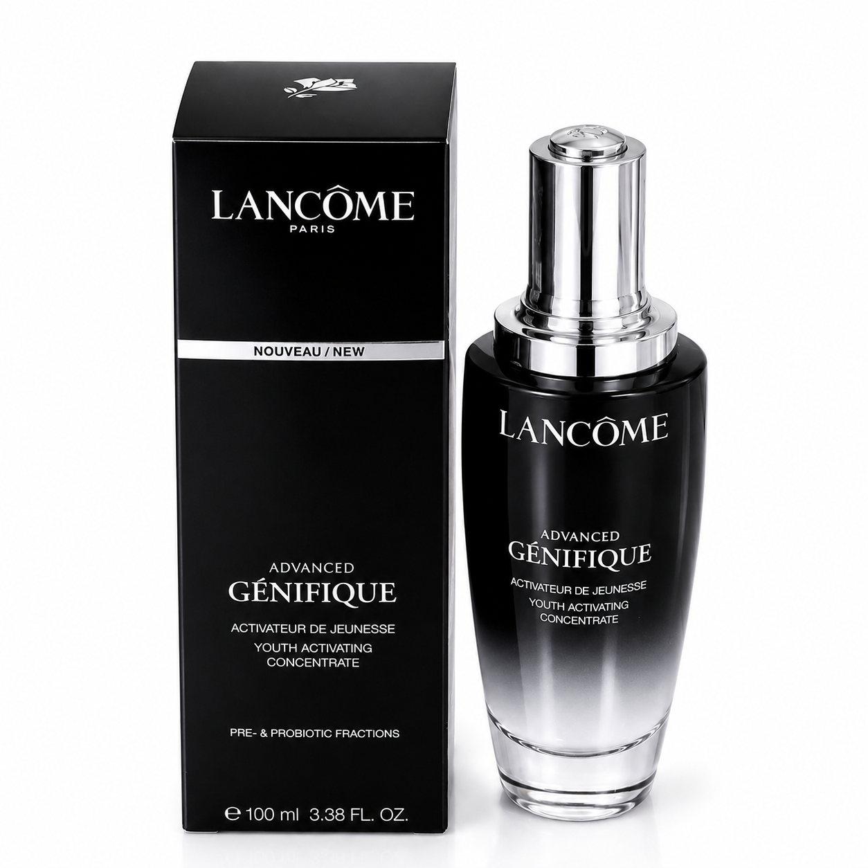Lancôme Advanced Génifique Youth Activating Concentrate Serum 3.38 oz / 100ml – Hydrating Anti-Aging Facial Serum