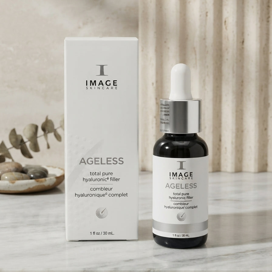 IMAGE Skincare AGELESS Total Pure Hyaluronic⁶ Filler 1 fl oz / 30ml – Advanced Hydrating Anti-Aging Serum – New & Sealed