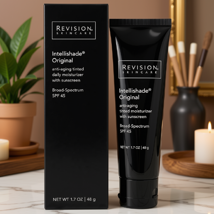 Revision Skincare Intellishade Original Tinted Moisturizer SPF 45 1.7 oz / 48g | Anti-Aging Daily Sunscreen & Primer | Brand New