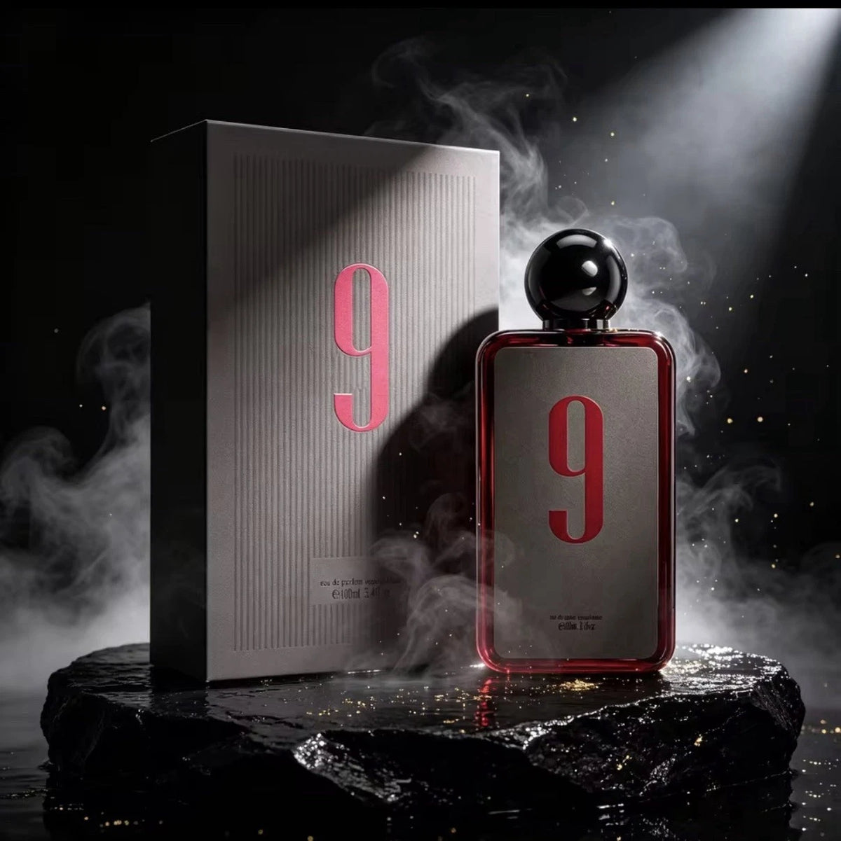 Afnan 9 PM Rebel Eau de Parfum 100ml / 3.4oz Unisex EDP Spray Brand New