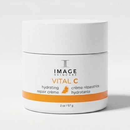 IMAGE Skincare Vital C Hydrating Repair Crème 2 oz / 57g Vitamin C Facial Moisturizer for Dry &amp; Sensitive Skin