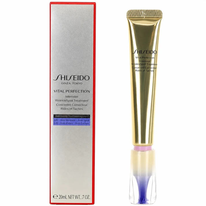 Shiseido Vital Perfection Intensive WrinkleSpot Treatment 20mL / 0.7 oz | Anti-Wrinkle &amp; Dark Spot Corrector with ReNeura Technology++ | New in Box