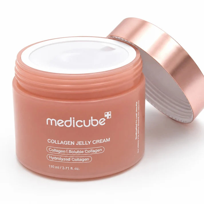 MEDICUBE Collagen Jelly Cream 110ml / 3.71 oz – Deep Moisturizing &amp; Firming Collagen Face Cream | K-Beauty Skincare