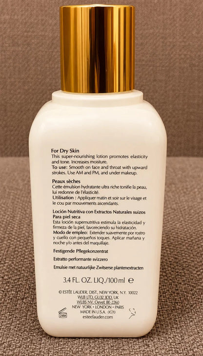 Estée Lauder Swiss Performing Extract Moisturizer 3.4 oz / 100ml for Dry &amp; Normal Skin – Anti-Aging Face Moisturizer – New in Box