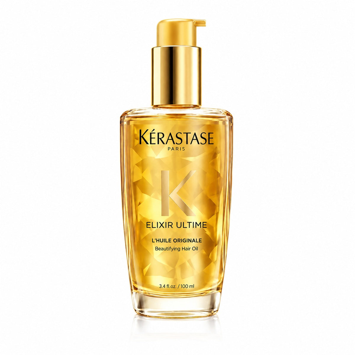 Kérastase Elixir Ultime L'Huile Original Hair Oil 3.4 oz / 100ml – Luxury Shine &amp; Frizz Control – New
