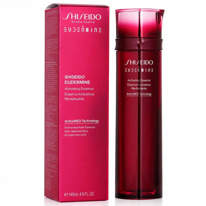 Shiseido Eudermine Activating Essence 145ml / 4.9 oz | Hydrating Facial Lotion &amp; Skin Softener with Hyaluronic Acid | Brand New