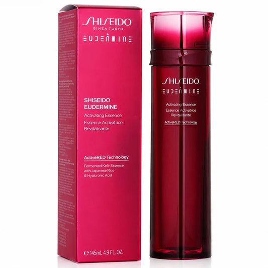 Shiseido Eudermine Activating Essence 145ml / 4.9 oz | Hydrating Facial Lotion &amp; Skin Softener with Hyaluronic Acid | Brand New