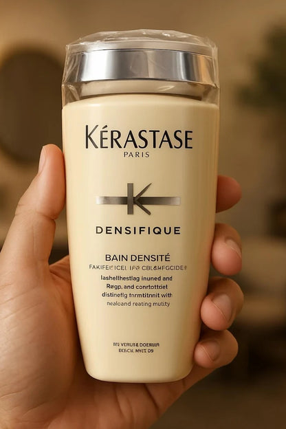 Kérastase Densifique Bain Densité Bodifying Shampoo 250ml / 8.5 oz Hair Thickening Shampoo for Fine Hair