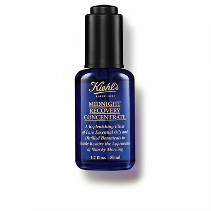 Kiehl's Midnight Recovery Concentrate Facial Oil 50ml / 1.7 oz Night Serum – Replenishing Face Oil, New in Box &amp; Sealed