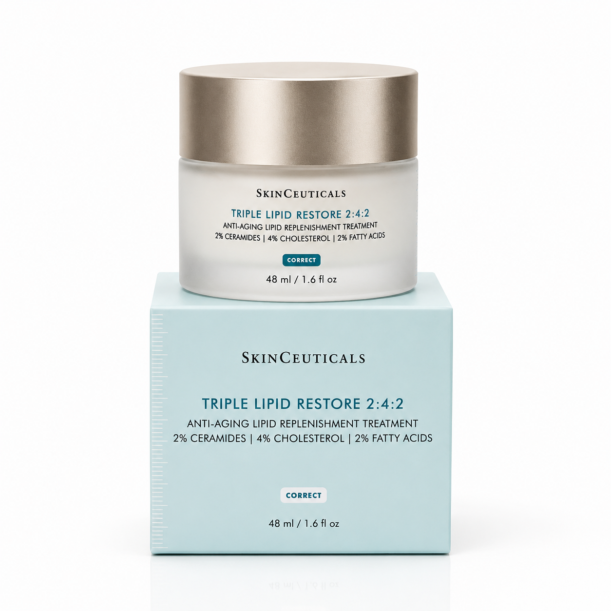 SkinCeuticals Triple Lipid Restore 2:4:2 Face Cream 1.6 oz / 48ml – Advanced Anti-Aging Moisturizer – New in Box