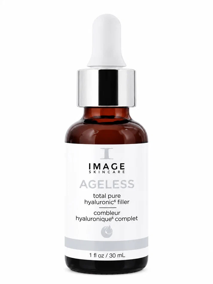 IMAGE Skincare AGELESS Total Pure Hyaluronic⁶ Filler 1 fl oz / 30ml – Advanced Hydrating Anti-Aging Serum – New &amp; Sealed