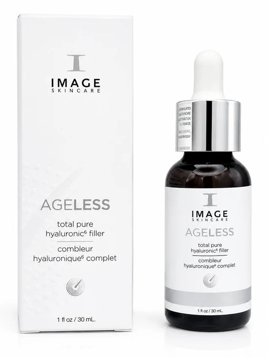 IMAGE Skincare AGELESS Total Pure Hyaluronic⁶ Filler 1 fl oz / 30ml – Advanced Hydrating Anti-Aging Serum – New &amp; Sealed