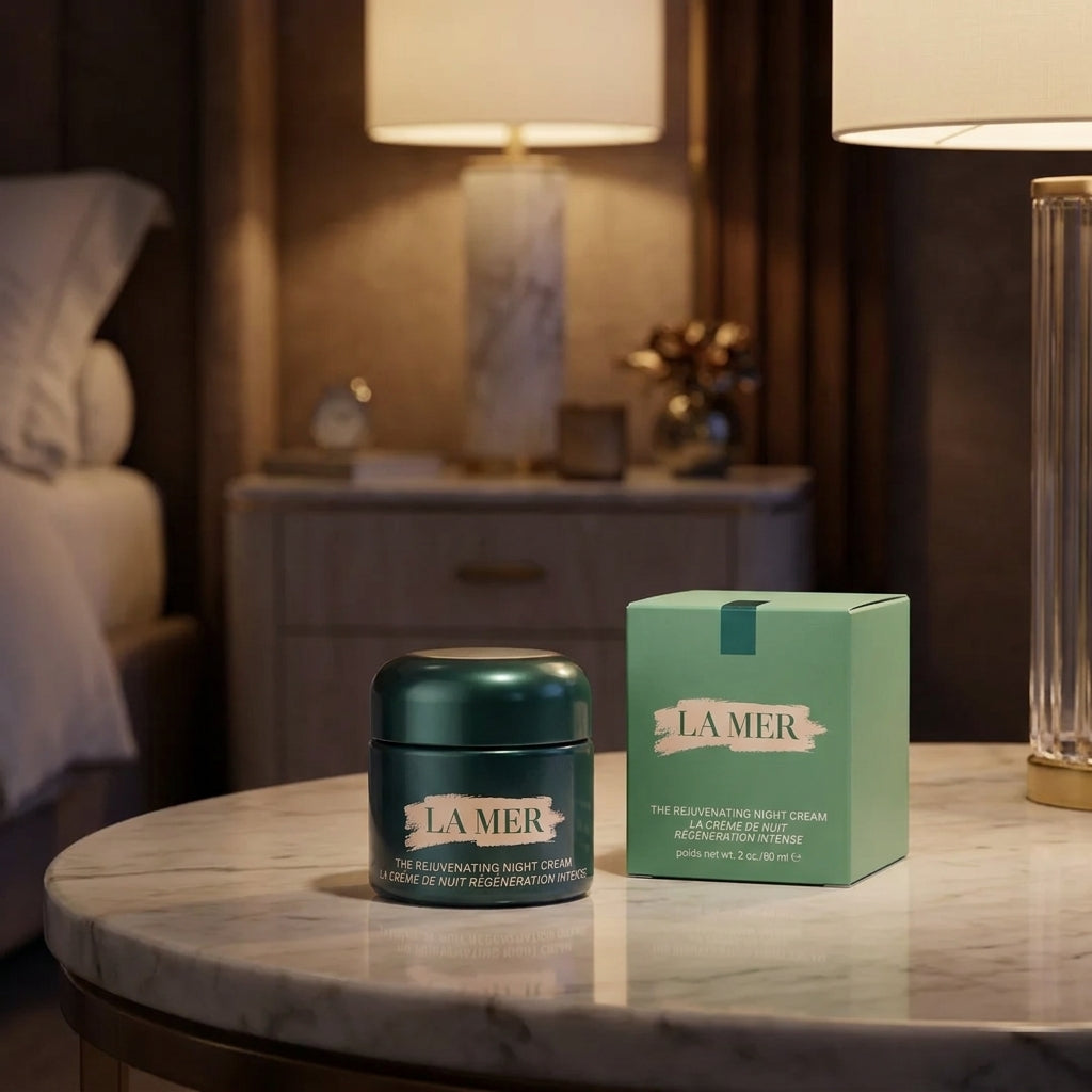La Mer The Rejuvenating Night Cream 2 oz / 60ml | Luxury Overnight Anti-Aging Face Moisturizer | NEW &amp; Sealed