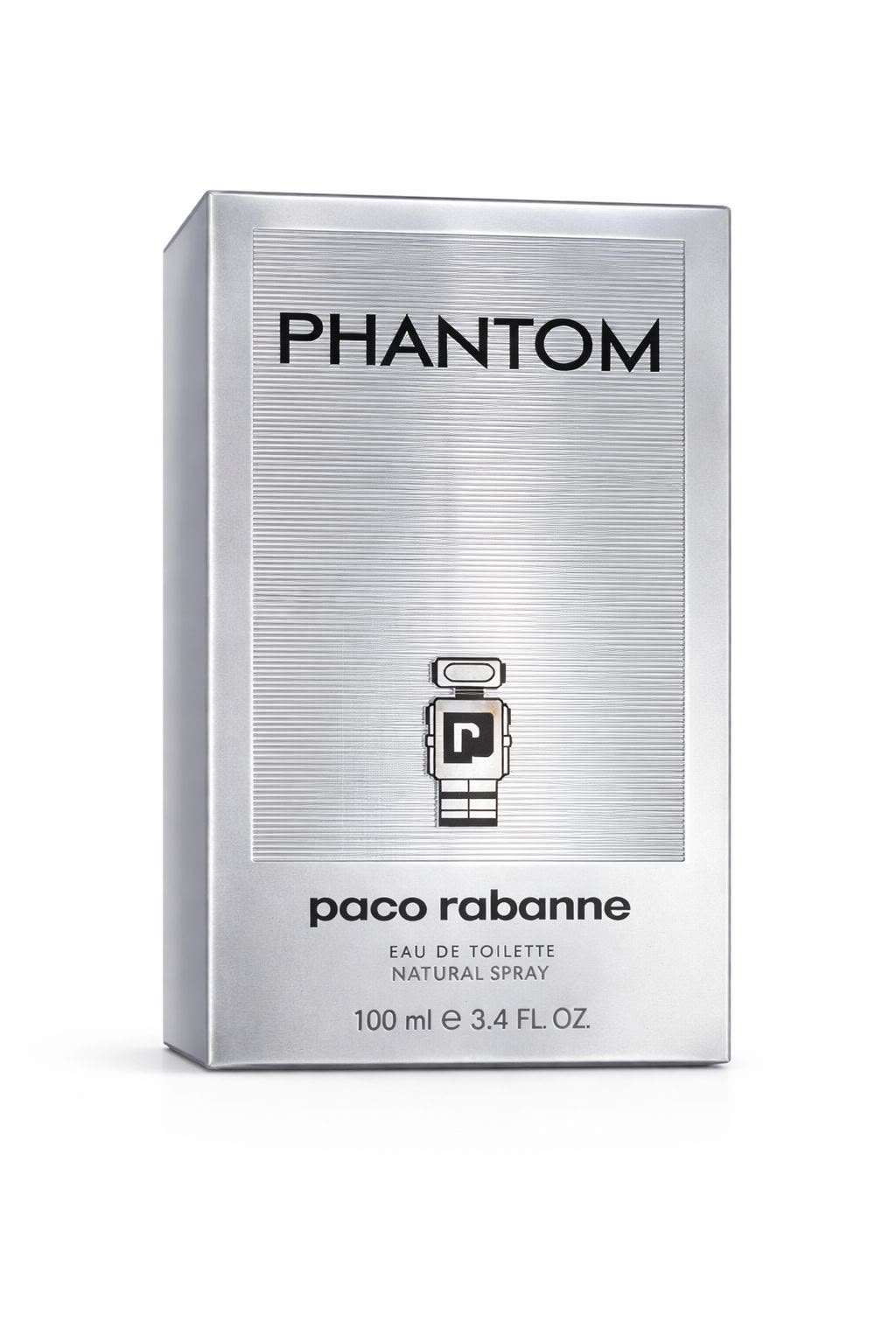 Paco Rabanne Phantom Eau de Toilette (EDT) Spray for Men 3.4 oz / 100ml – Natural Spray – Brand New &amp; Sealed