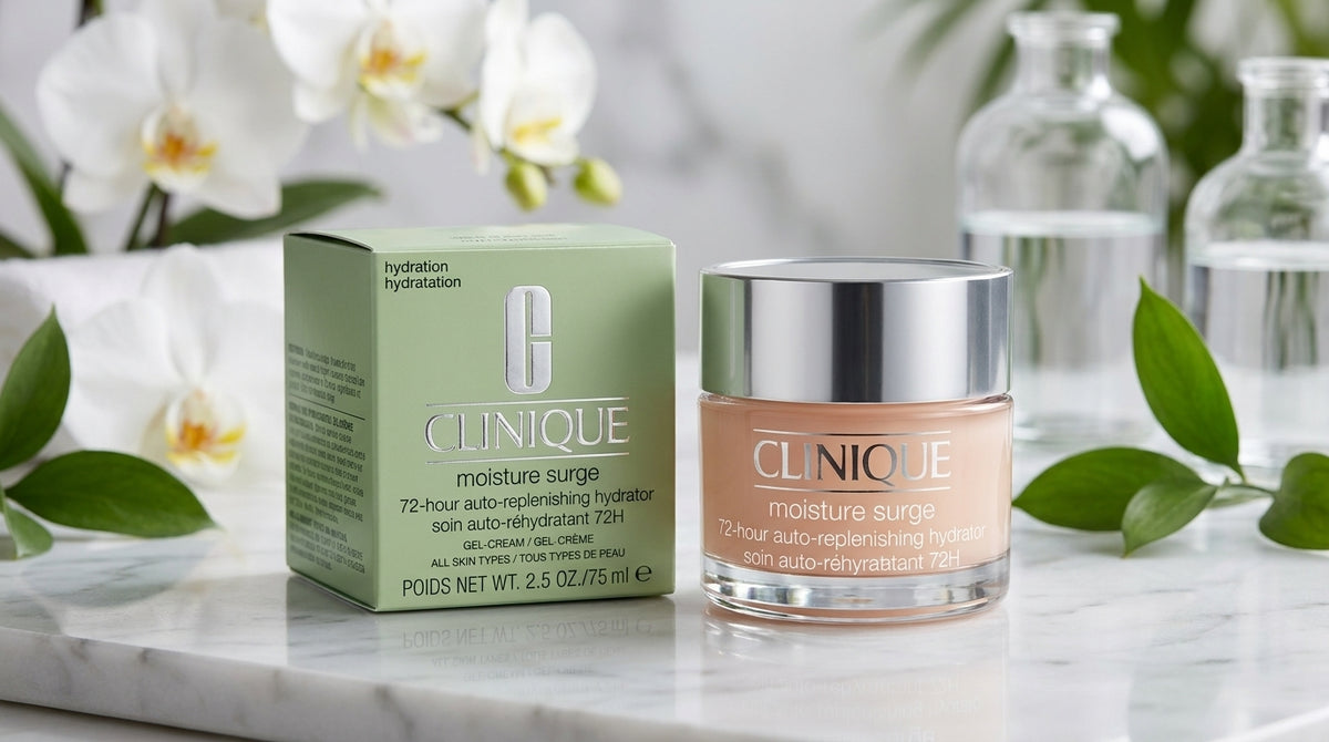Clinique Moisture Surge 72-Hour Auto-Replenishing Hydrator Gel Cream 2.5 oz / 75ml | Oil-Free Face Moisturizer | New In Box