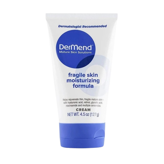 DerMend Fragile Skin Moisturizing Formula Cream 4.5 oz / 127g | Hydrating Cream for Mature Skin | Dermatologist Recommended | Brand New