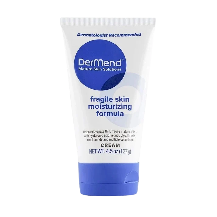 DerMend Fragile Skin Moisturizing Formula Cream 4.5 oz / 127g – Hydrating Cream for Mature Skin – Dermatologist Recommended – Brand New