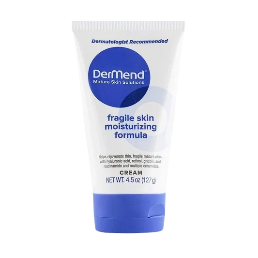 DerMend Fragile Skin Moisturizing Formula Cream 4.5 oz / 127g – Hydrating Cream for Mature Skin – Dermatologist Recommended – Brand New