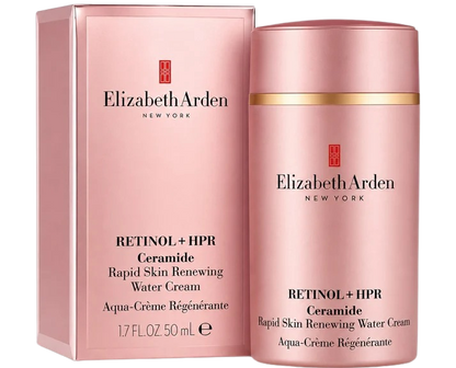 Elizabeth Arden Retinol + HPR Ceramide Rapid Skin Renewing Water Cream 1.7 oz / 50ml | Anti-Aging Face Moisturizer | Brand New