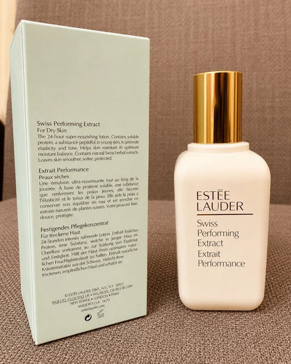 Estée Lauder Swiss Performing Extract Moisturizer 3.4 oz / 100ml for Dry &amp; Normal Skin – Anti-Aging Face Moisturizer – New in Box