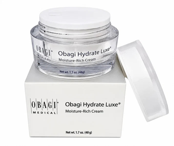 Obagi Hydrate Luxe Moisture-Rich Cream 1.7 oz / 48g – Intensive Overnight Facial Moisturizer for Dry Skin – Brand New &amp; Sealed
