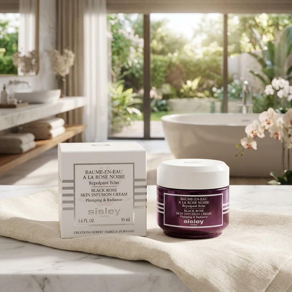 Sisley Paris Black Rose Skin Infusion Cream 1.6 oz / 50ml | Plumping &amp; Radiance Face Moisturizer | Brand New