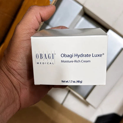 Obagi Hydrate Luxe Moisture-Rich Cream 1.7 oz / 48g – Intensive Overnight Facial Moisturizer for Dry Skin – Brand New &amp; Sealed