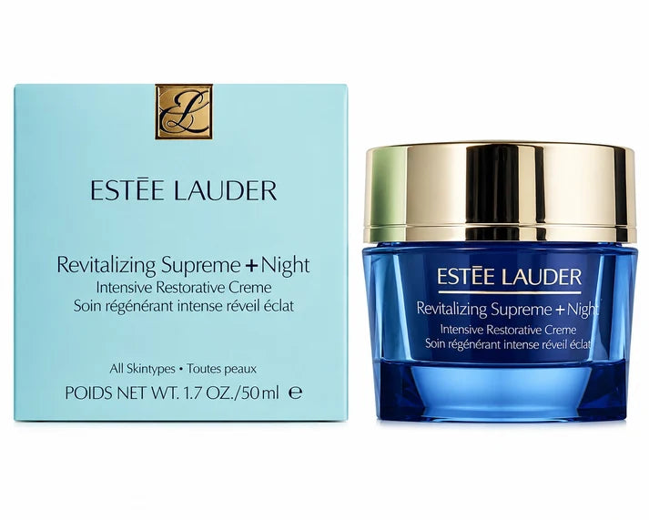 Estée Lauder Revitalizing Supreme+ Night Intensive Restorative Cream 1.7 oz / 50ml | Anti-Aging Night Moisturizer | New in Box (NIB)
