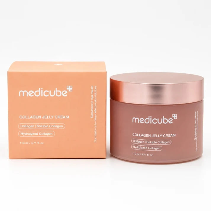 MEDICUBE Collagen Jelly Cream 110ml / 3.71 oz – Deep Moisturizing &amp; Firming Collagen Face Cream | K-Beauty Skincare