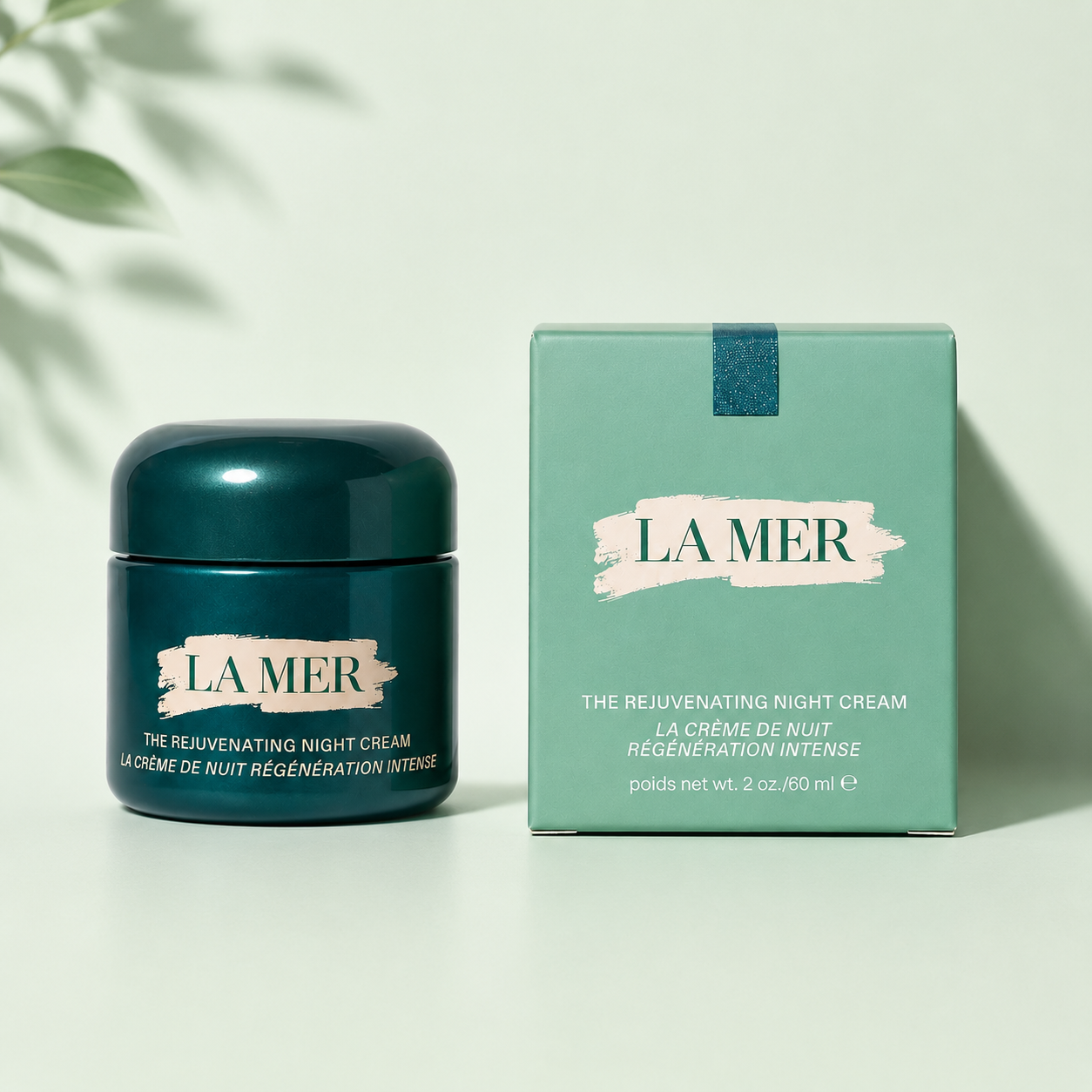 La Mer The Rejuvenating Night Cream 2 oz / 60ml – Luxury Overnight Anti-Aging Face Cream – New &amp; Sealed