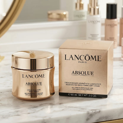 Lancôme Absolue Rich Cream 60ml / 2 oz Regenerating Brightening Face Moisturizer with Grand Rose Extracts – Authentic New &amp; Sealed