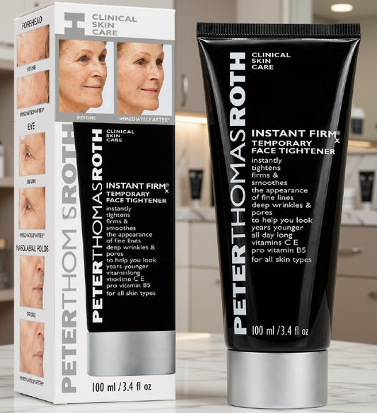Peter Thomas Roth Instant FirmX Temporary Face Tightener 3.4 oz (100ml) | Instant Wrinkle &amp; Pore Tightening Treatment for All Skin Types