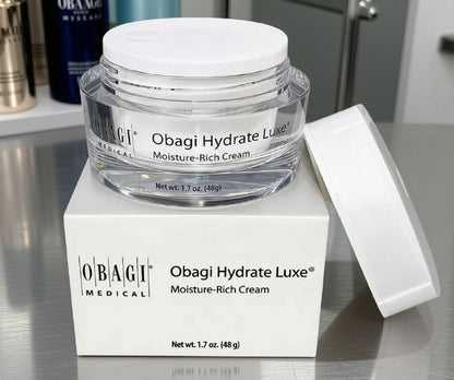 Obagi Hydrate Luxe Moisture-Rich Cream 1.7 oz / 48g – Intensive Overnight Facial Moisturizer for Dry Skin – Brand New &amp; Sealed