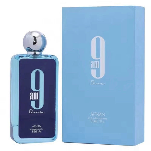 Afnan 9AM Dive Eau de Parfum Unisex 5.0 oz / 150ml EDP Spray Brand New