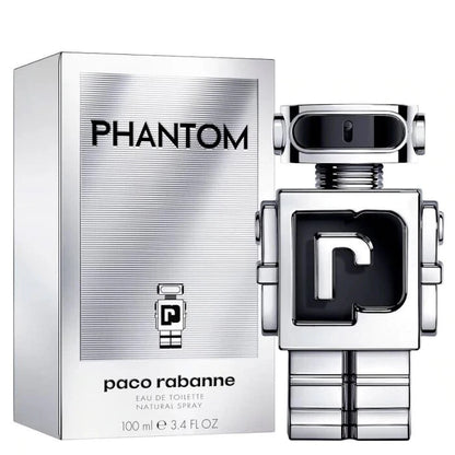 Paco Rabanne Phantom Eau de Toilette (EDT) Spray for Men 3.4 oz / 100ml – Natural Spray – Brand New &amp; Sealed