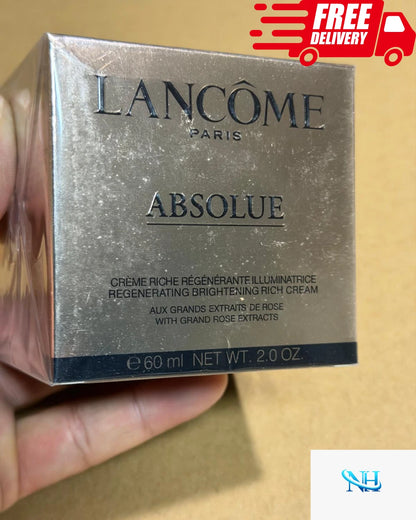 Lancôme Absolue Revitalizing Brightening Rich Cream 2 oz / 60ml New & Sealed