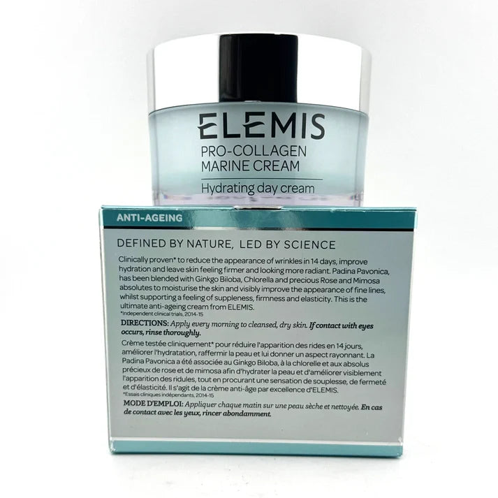 Elemis Pro-Collagen Marine Cream 50ml / 1.6 oz Anti-Wrinkle Hydrating Day Cream – New &amp; Sealed