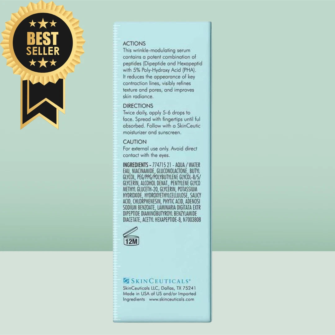 SkinCeuticals P-TIOX Wrinkle-Modulating Peptide Serum 1.0 oz / 30ml New In Box