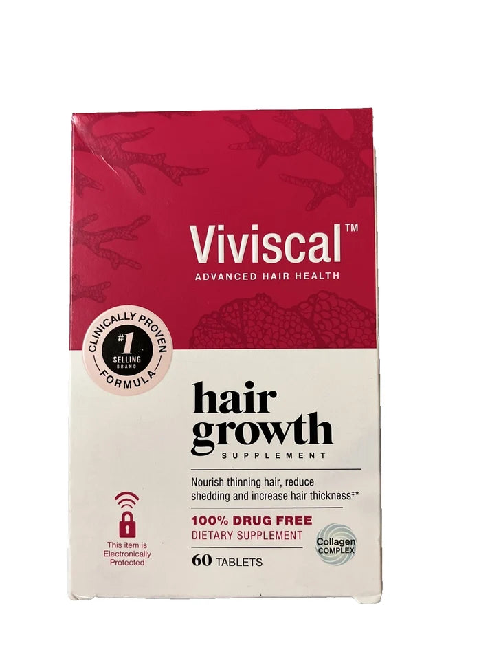 Viviscal Women's Hair Growth Supplement 60 Tablets | Healthy Hair Support &amp; Hair Strengthening Formula | Brand New
