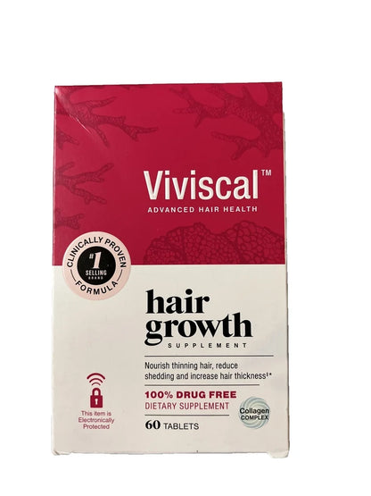 Viviscal Women's Hair Growth Supplement 60 Tablets | Healthy Hair Support &amp; Hair Strengthening Formula | Brand New