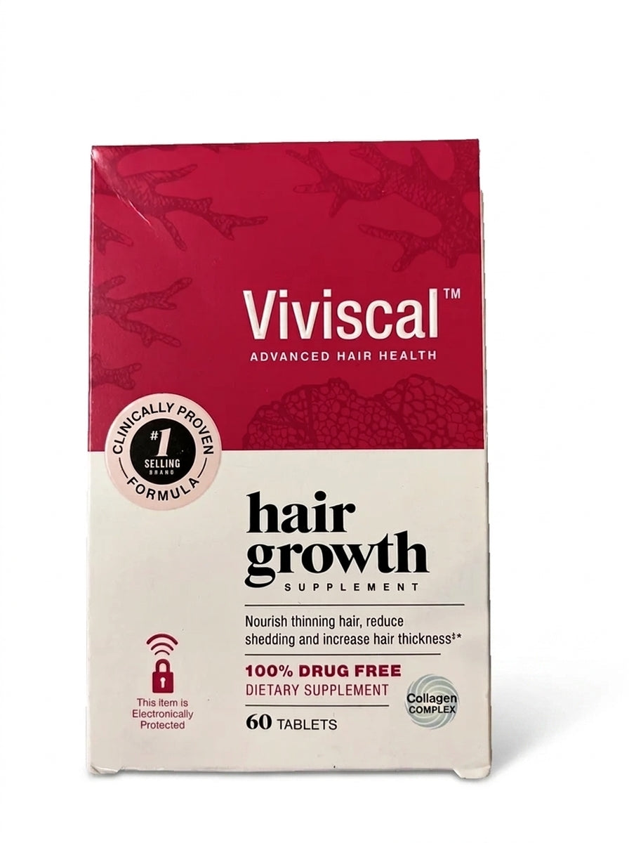 Viviscal Women's Hair Growth Supplement 60 Tablets | Healthy Hair Support &amp; Hair Strengthening Formula | Brand New