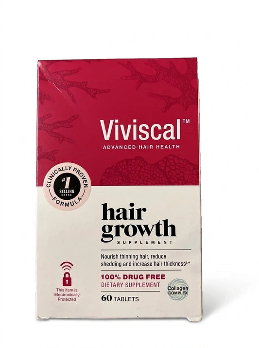 Viviscal Women's Hair Growth Supplement 60 Tablets | Healthy Hair Support &amp; Hair Strengthening Formula | Brand New