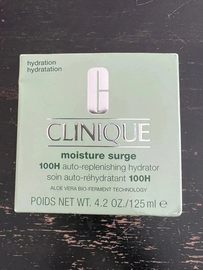 Clinique Moisture Surge 100H Auto-Replenishing Hydrator 4.2 Oz / 125ml New In Box