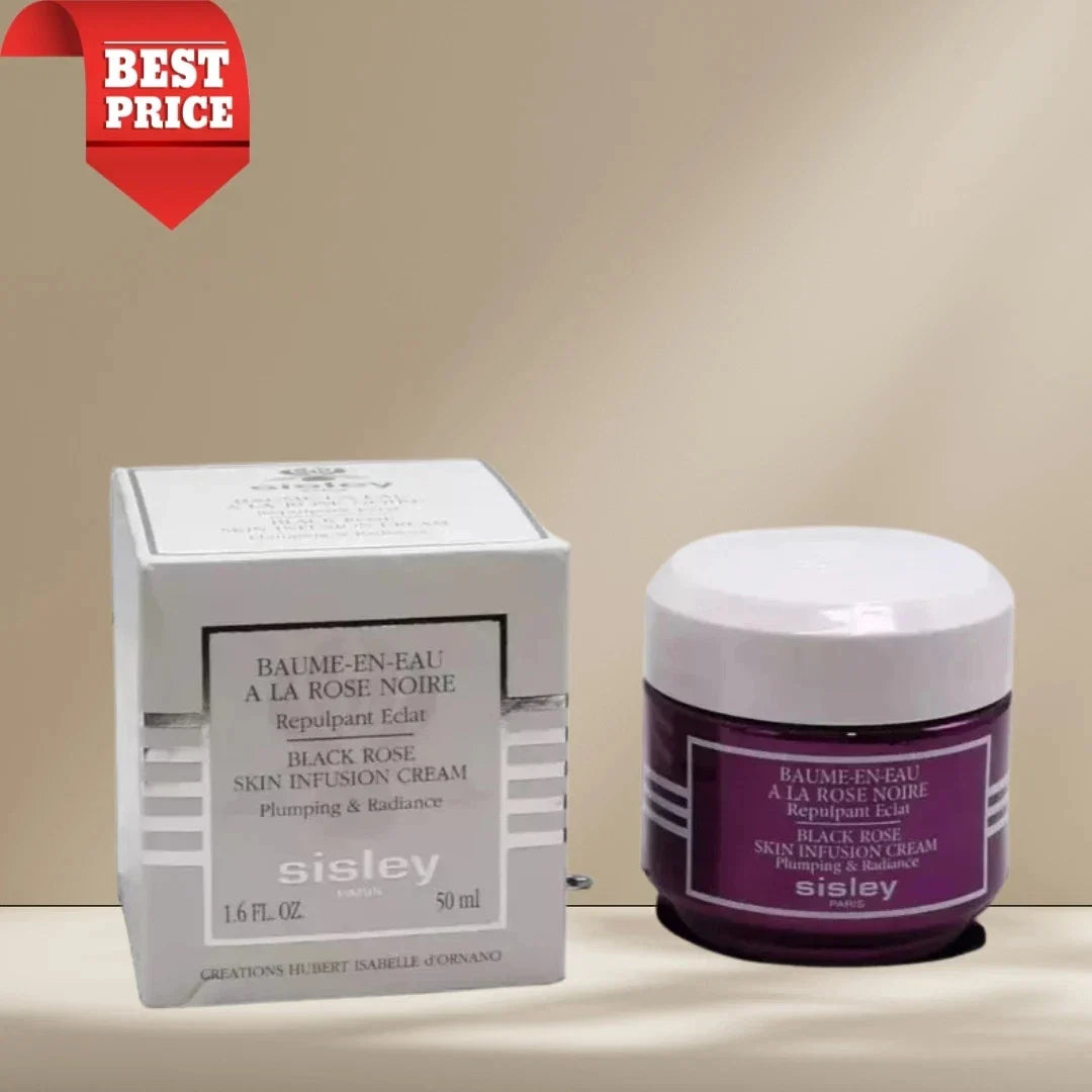 Sisley Paris Black Rose Skin Infusion Cream 1.6 oz / 50ml | Plumping &amp; Radiance Face Moisturizer | Brand New