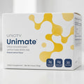 Unicity Unimate Lemon Flavor Drink Mix 30 Stick Packs | Yerba Mate Energy &amp; Wellness Supplement | Natural Lemon Flavor