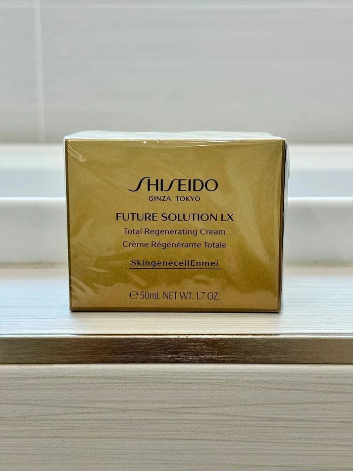 Shiseido Future Solution LX Total Regenerating Cream 50mL / 1.7 oz | Luxury Anti-Aging Face Moisturizer with SkingenecellEnmei