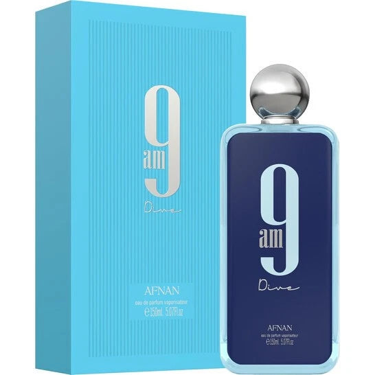 Afnan 9AM Dive Eau de Parfum Unisex 5.0 oz / 150ml EDP Spray Brand New