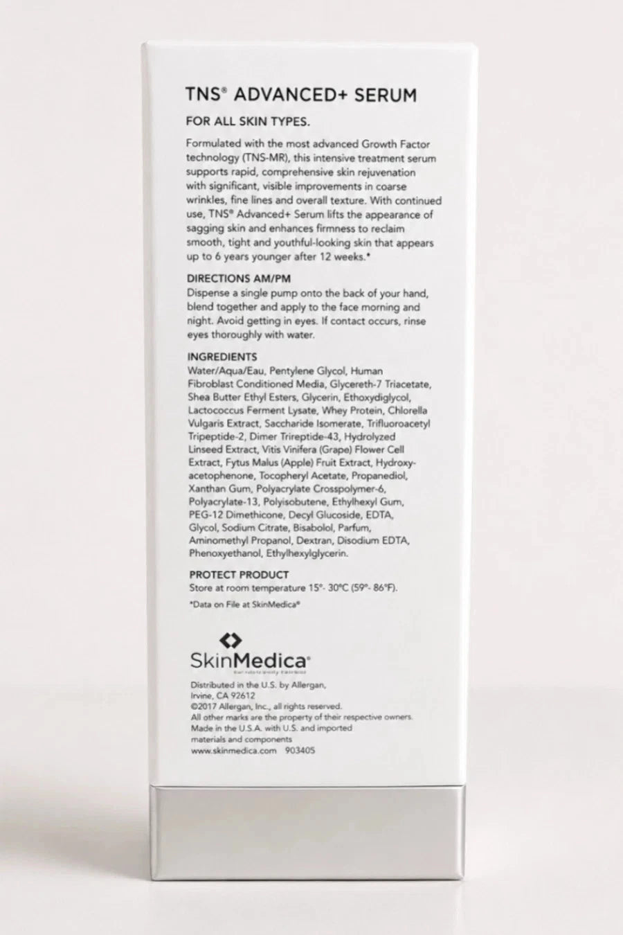 NEW SkinMedica TNS Advanced+ Serum 1oz / 30ml Anti-Aging Facial Serum
