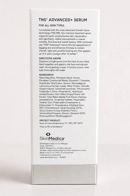 NEW SkinMedica TNS Advanced+ Serum 1oz / 30ml Anti-Aging Facial Serum